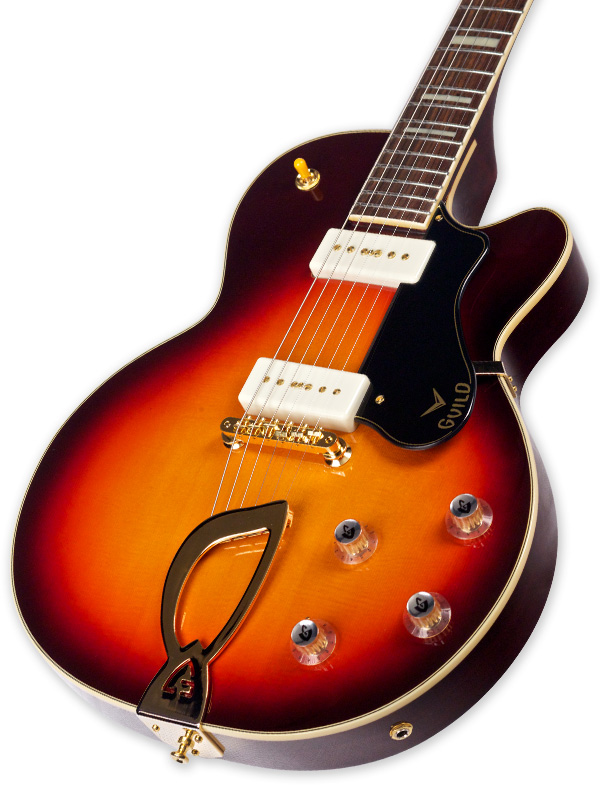 GUILD ITALIA M-75 ARISTOCRAT ATB ANTIQUE BURST