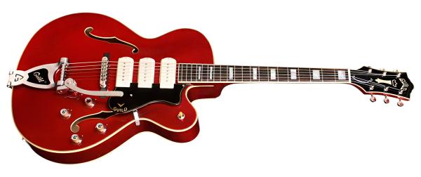GUILD ITALIA X-350 STRATFORD SCARLET RED
