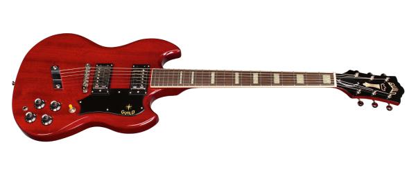 GUILD ITALIA S-100 POLARA CHERRY RED