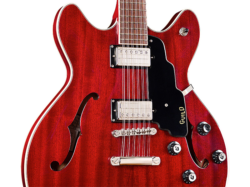 GUILD ITALIA STARFIRE I-12 CHERRY RED
