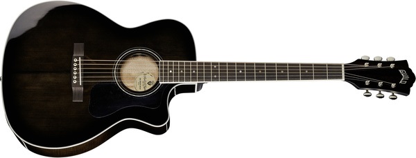 GUILD ITALIA OM-260CE DELUXE FLAMED MAHOGANY TBK