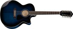 GUILD ITALIA F-2512CE DELUXE MAPLE 12-STRING DARK BLUE BURST
