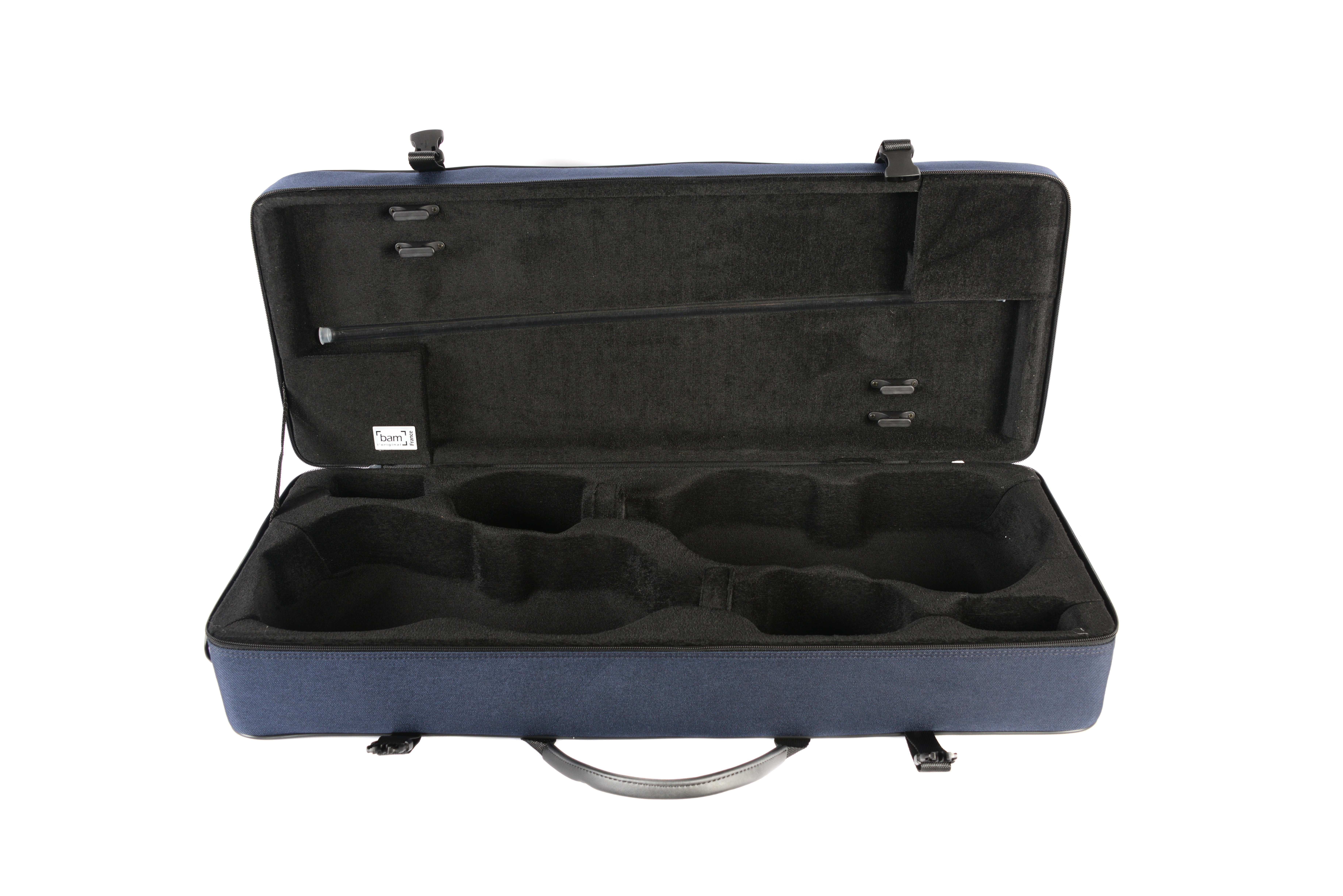 BAM ITALIA BAM 2005SM CUSTODIA "CLASSIC" PER DUE VIOLINI - NAVY BLUE