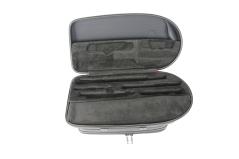 BAM ITALIA BAM 4010SB CUSTODIA "SOFTPACK" PER FLAUTO (PIEDE AL SI) OTTAVINO E LEGGIO - BLACK