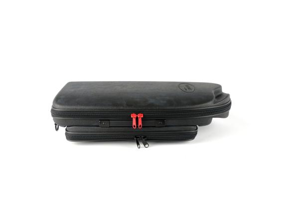 BAM ITALIA BAM 4010SB CUSTODIA "SOFTPACK" PER FLAUTO (PIEDE AL SI) OTTAVINO E LEGGIO - BLACK