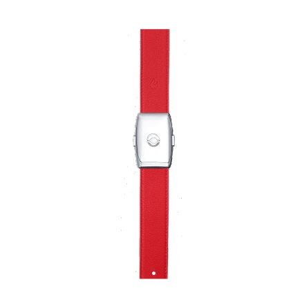 LAVA MUSIC IDEAL STRAP U LEATHER 24'' RED