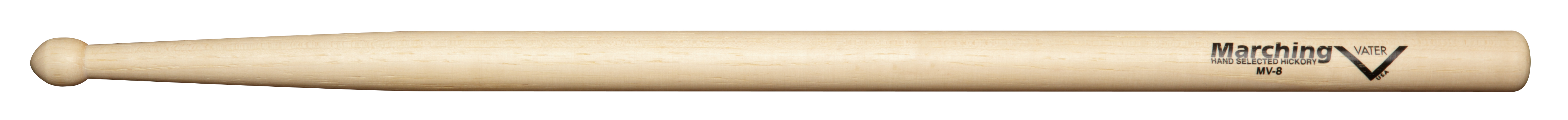 Vater MV8 Marching Snare and Tenor Stick - L: 17 43.18cm D: 0.710 1.80cm - American Hickory