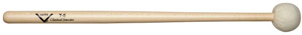 Vater VMT5 T5 Ultra Staccato Timpani, Drumset Cymbal Mallet - L: 14 1/2 36.83cm D: 0.645 1.64cm