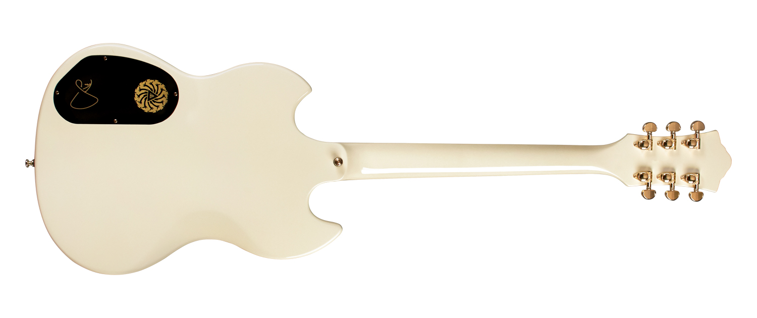 GUILD ITALIA POLARA KIM THAYIL VINTAGE WHITE