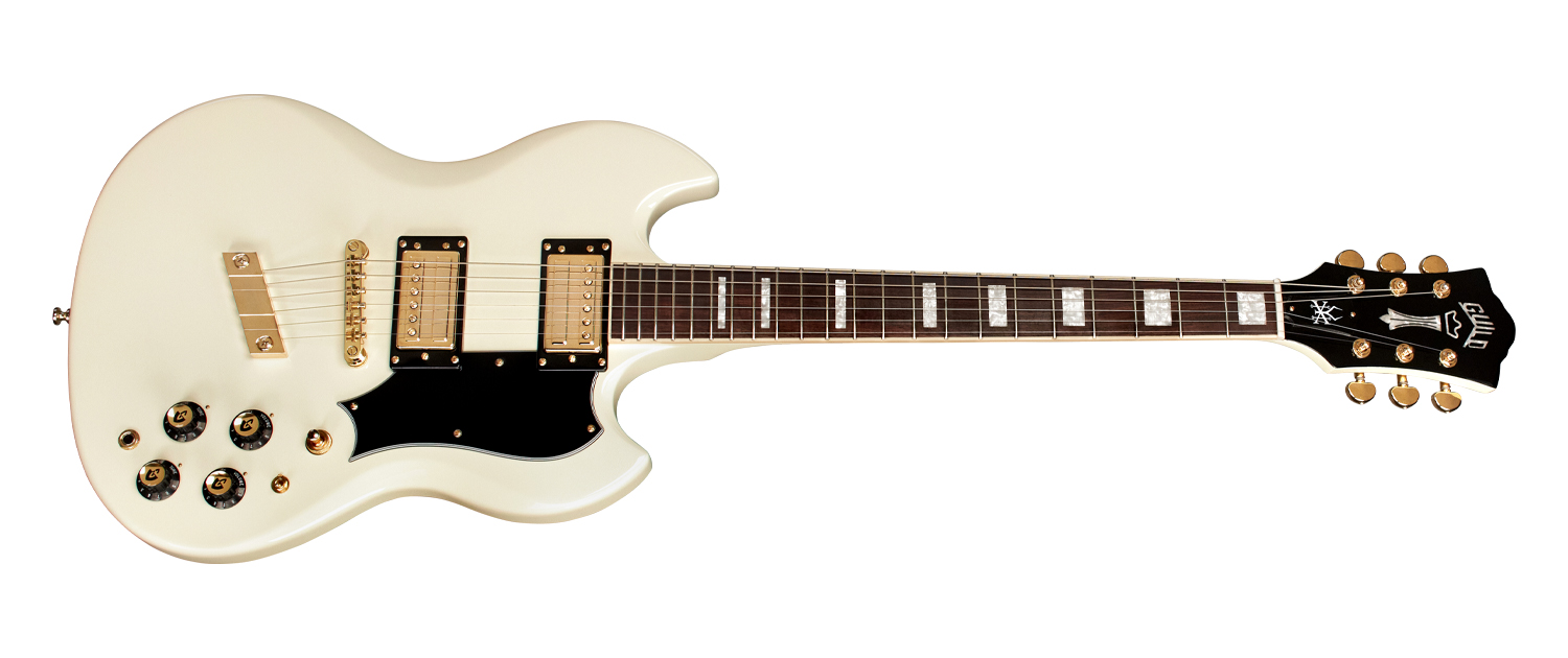 GUILD ITALIA POLARA KIM THAYIL VINTAGE WHITE