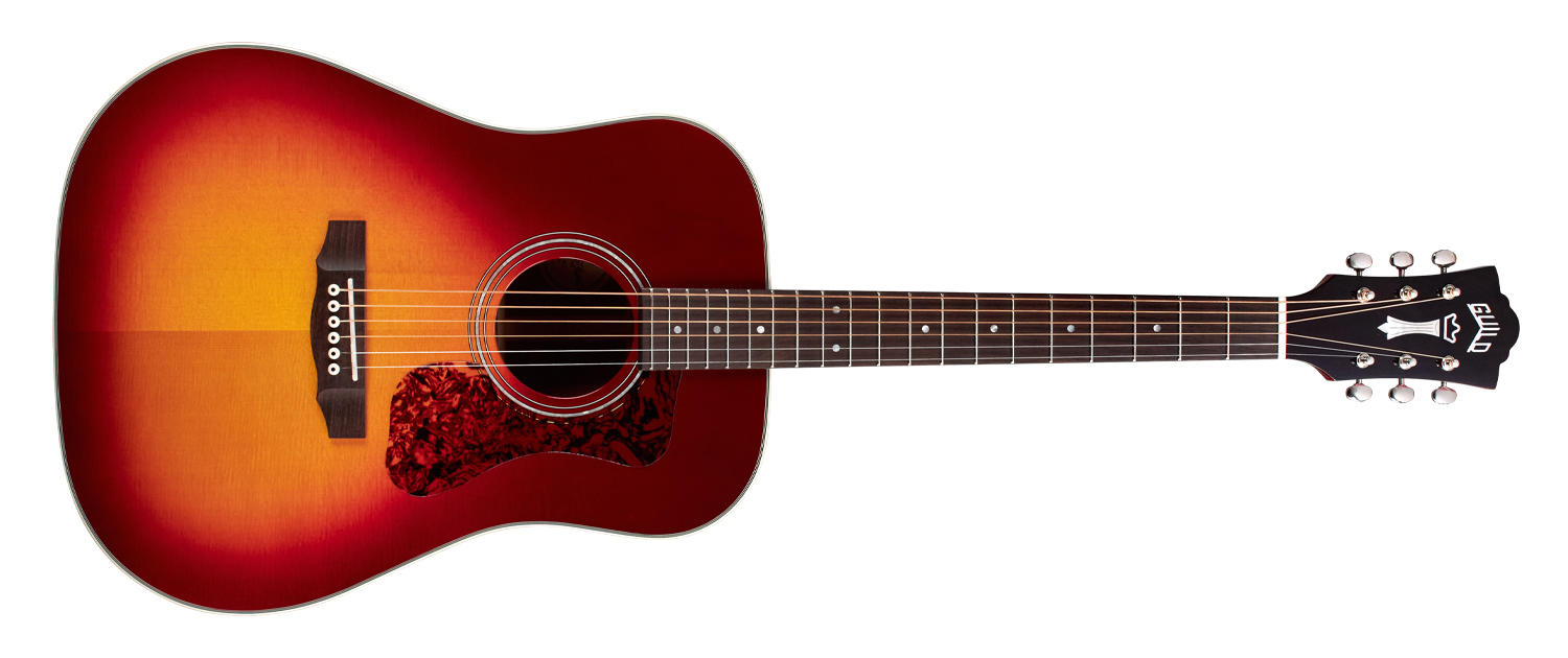 GUILD ITALIA D-140 CHERRY BURST