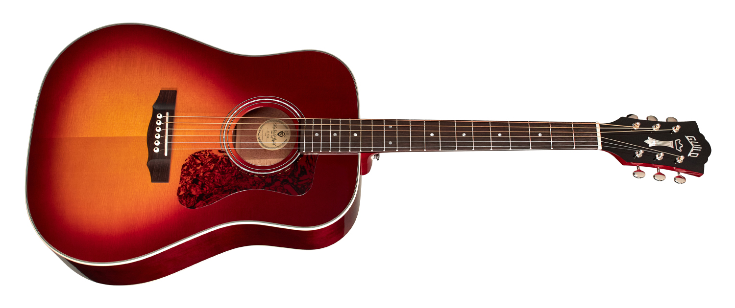 GUILD ITALIA D-140 CHERRY BURST