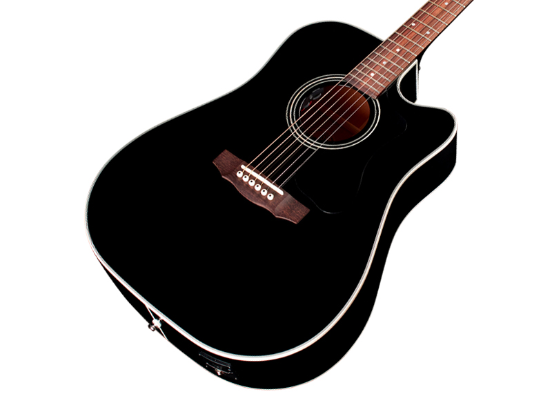 GUILD ITALIA D-140 CE BLACK