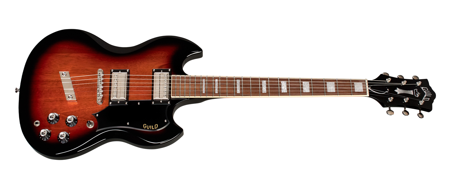 GUILD ITALIA POLARA DELUXE VINTAGE BURST