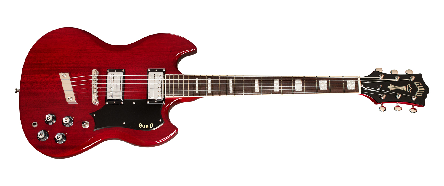 GUILD ITALIA POLARA DELUXE CHERRY RED