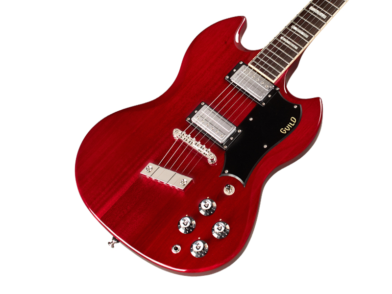 GUILD ITALIA POLARA DELUXE CHERRY RED