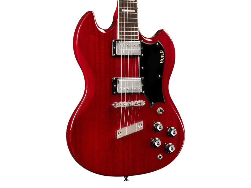 GUILD ITALIA POLARA DELUXE CHERRY RED