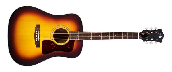 GUILD ITALIA D-40E ATB ANTIQUE BURST SATIN