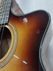 GUILD ITALIA OM-260CE DELUXE BURL EB EDGE BURST