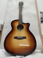 GUILD ITALIA OM-260CE DELUXE BURL EB EDGE BURST