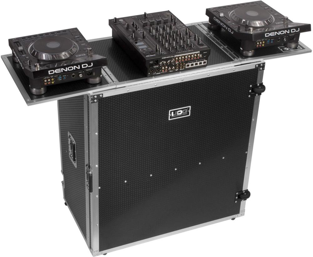 UDG U92049SL - ULTIMATE FOLD OUT DJ TABLE SILVER PLUS (WHEELS)