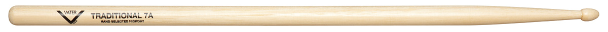 Vater VHT7AW Traditional 7A Wood - L: 15 1/2 39.37cm - D: 0.540 1.37cm - American Hickory