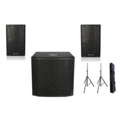 BUNDLE LIVE -  coppia b-hype 12 - dB sub615 - kit stativi - coppia cavi xlr 5m
