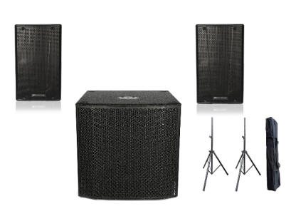 BUNDLE LIVE -  coppia b-hype 12 - dB sub615 - kit stativi - coppia cavi xlr 5m