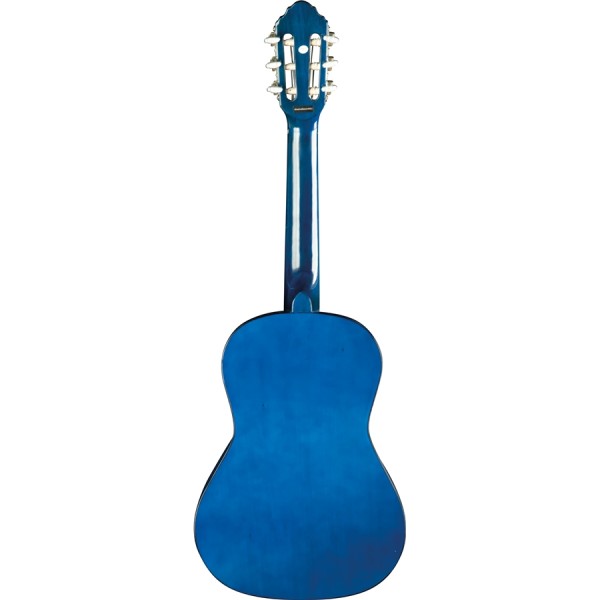 Eko CS-2 Blue Burst - chitarra classica un mezzo con custodia morbida