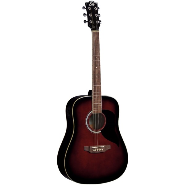 Eko RANGER 6 - Eq. RED SUNBURST - chitarra acustica elettrificata