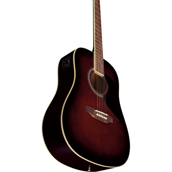 Eko RANGER 6 - Eq. RED SUNBURST - chitarra acustica elettrificata
