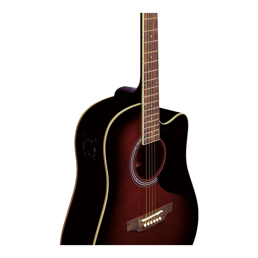 EKO RANGER CW EQ RED SUNBURST - chitarra acustica elettrificata