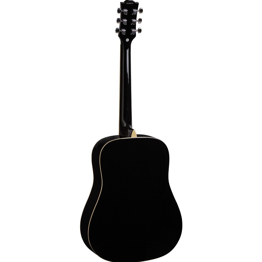 Eko Ranger 6 Black - chitarra acustica nera