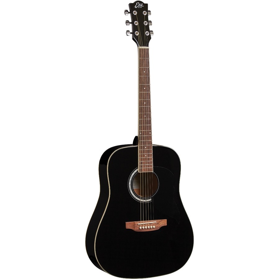 Eko Ranger 6 Black - chitarra acustica nera