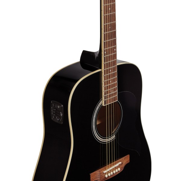 EKO RANGER 6 EQ BLACK - chitarra acustica elettrificata
