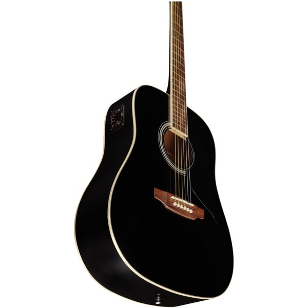 EKO RANGER 6 EQ BLACK - chitarra acustica elettrificata