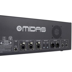 MIDAS DL32 - STAGE BOX 32 IN / 16 OUT CON 32 PREAMPLIFICATORI MICROFONICI, INTERFACCE ULTRANET E ADAT