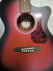 GUILD ITALIA OM-260CE DELUXE BLACKWOOD NAT