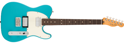 Fender Player II Telecaster® HH, Rosewood Fingerboard, Aquatone Blue