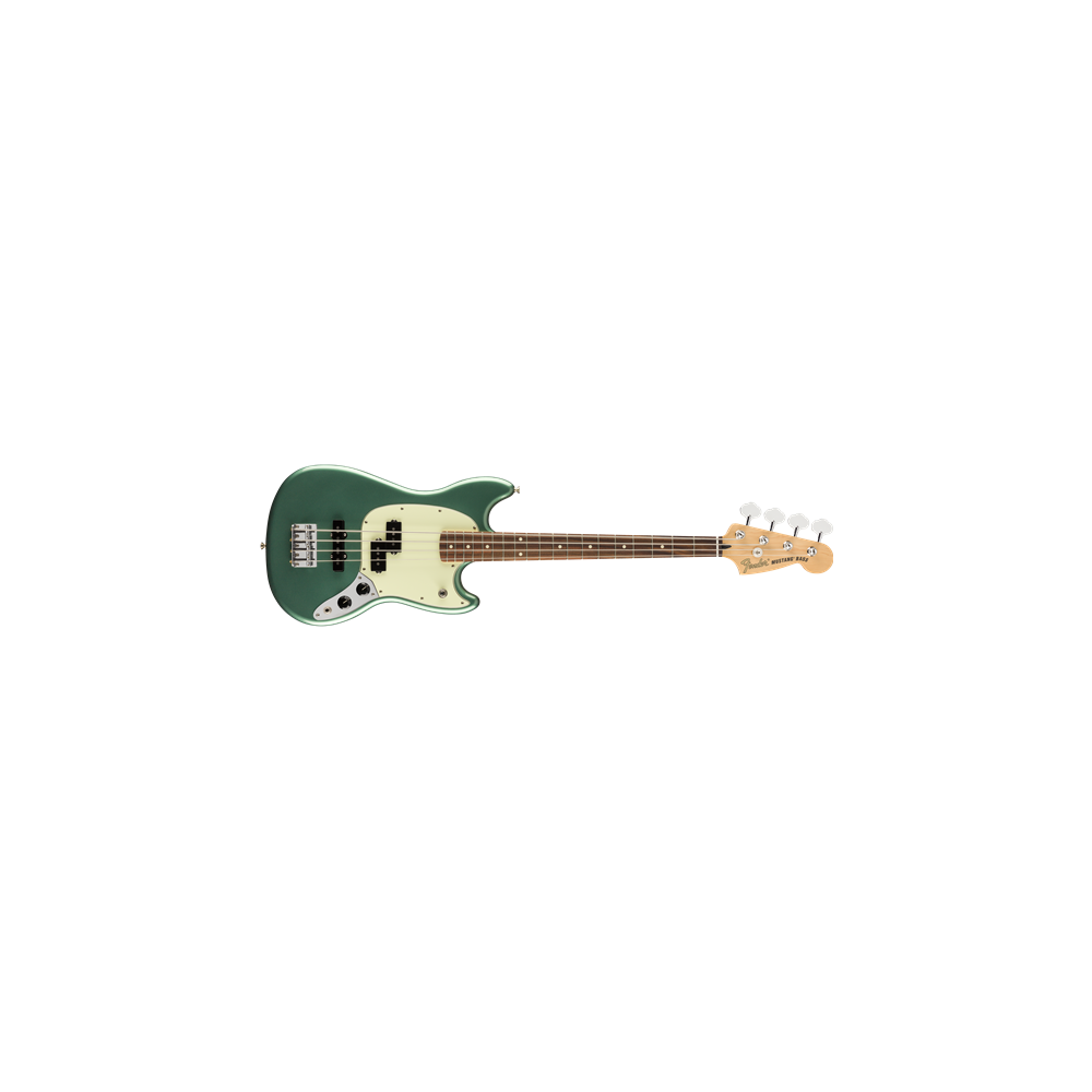 Fender Limited Edition Player Mustang Bass PJ, Pau Ferro Fingerboard, Sherwood Green Metallic