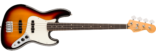 Fender Player II Jazz Bass®, Rosewood Fingerboard, 3-Color Sunburst