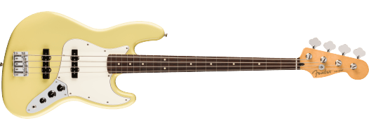 Fender Player II Jazz Bass®, Rosewood Fingerboard, Hialeah Yellow