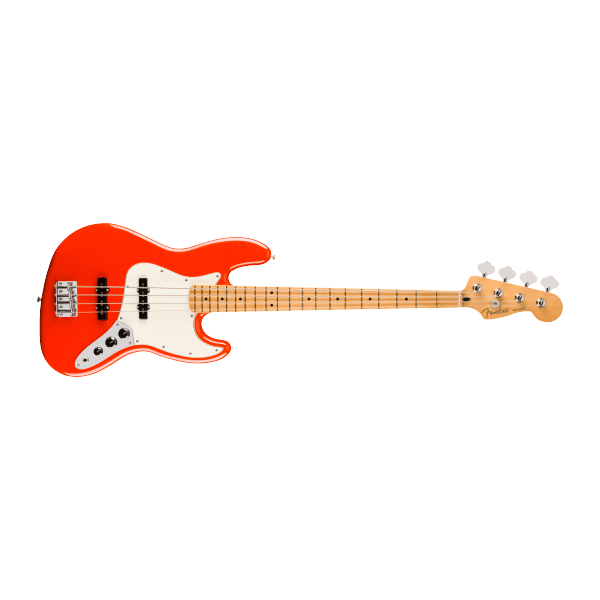 Fender Player II Jazz Bass, Maple Fingerboard, Coral Red