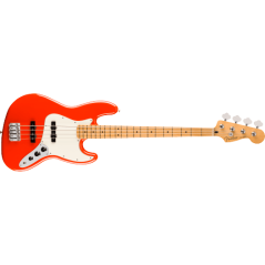 Fender Player II Jazz Bass, Maple Fingerboard, Coral Red