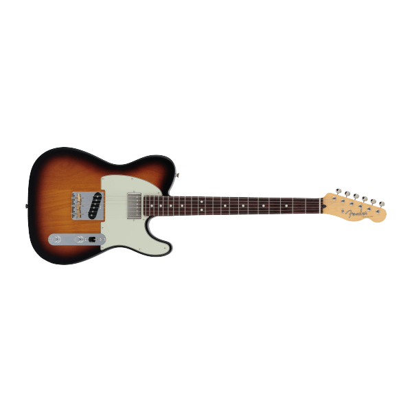 Fender 2024 Collection Made in Japan Hybrid II Telecaster SH, Rosewood Fingerboard, 3-Color Sunburst