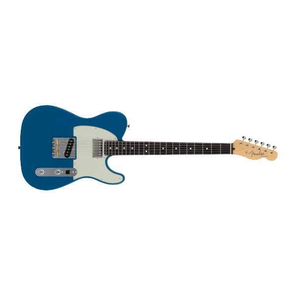 Fender 2024 Collection Made in Japan Hybrid II Telecaster SH, Rosewood Fingerboard, Forest Blue