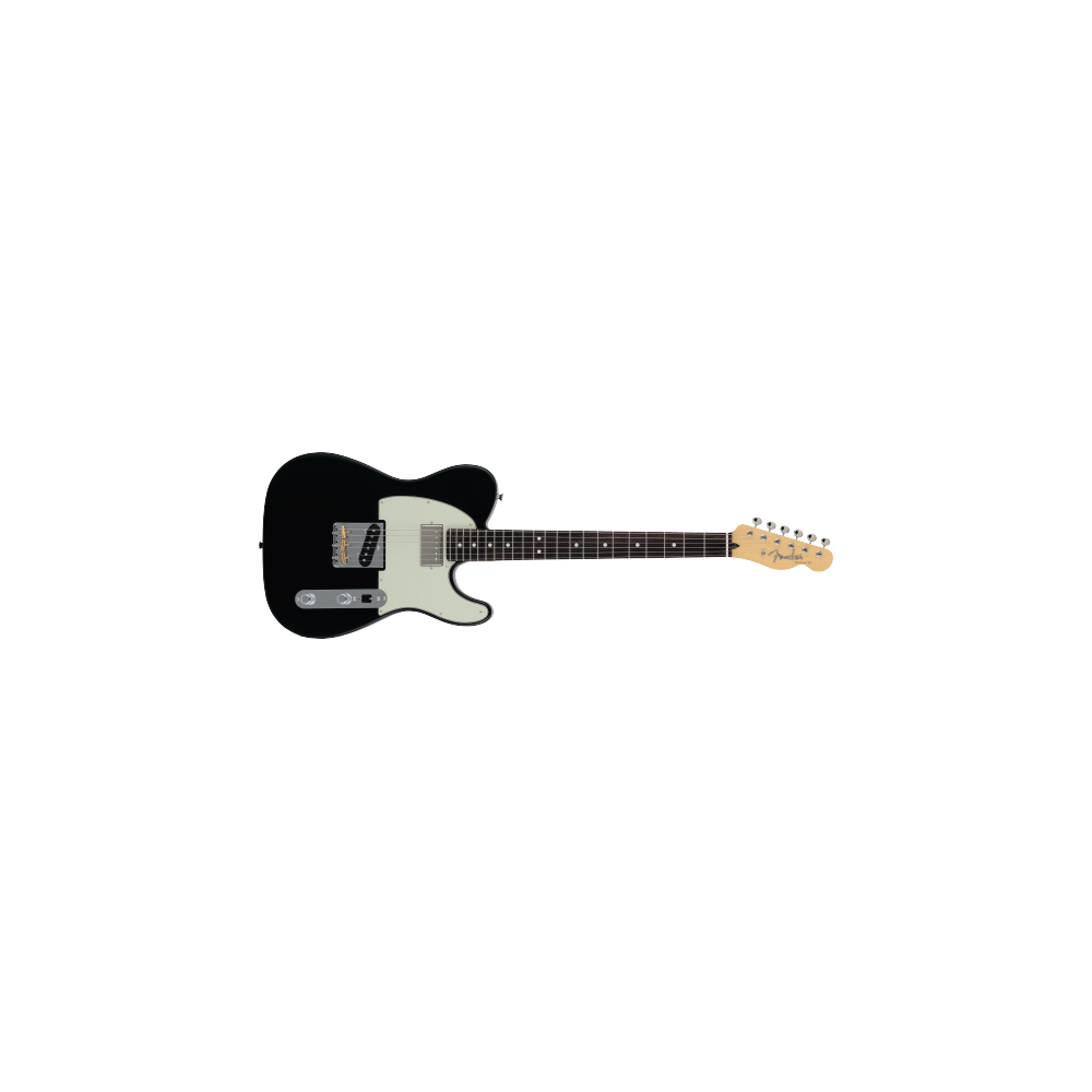 Fender 2024 Collection Made in Japan Hybrid II Telecaster SH, Rosewood Fingerboard, Black