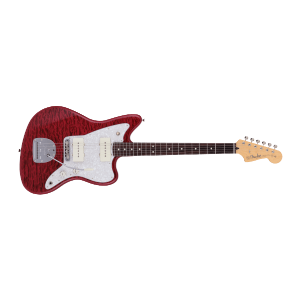 Fender 2024 Collection Made in Japan Hybrid II Jazzmaster, Rosewood Fingerboard, Quilt Red Beryl