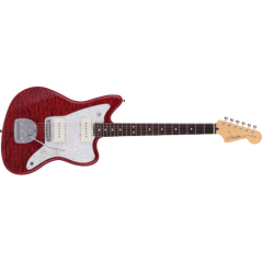 Fender 2024 Collection Made in Japan Hybrid II Jazzmaster, Rosewood Fingerboard, Quilt Red Beryl