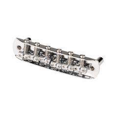 Fender Mustang Fully-Adjustable Guitar Bridge (Japan), Chrome
